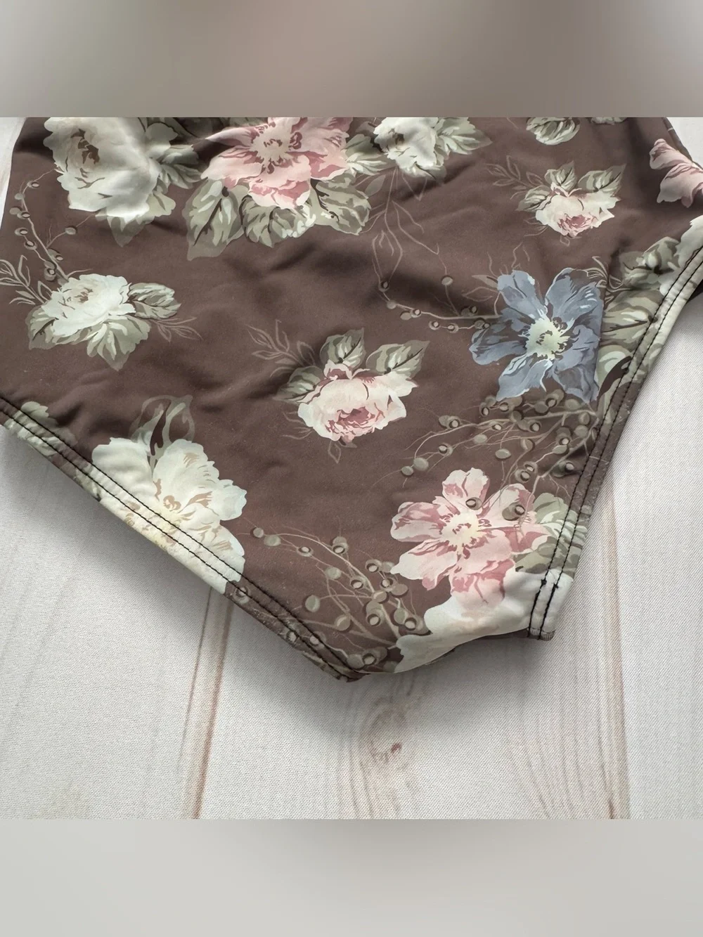 Saint Ida Moody Floral Two Piece Rash Guard